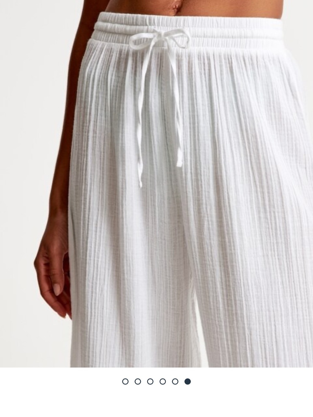 Abercrombie & Fitch Gauzy Beach Coverup Pant - Picture 5 of 7